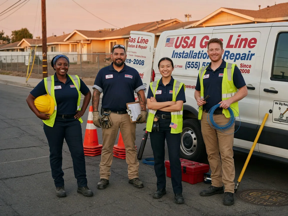 Gas Line Installation company in Diablo, CA